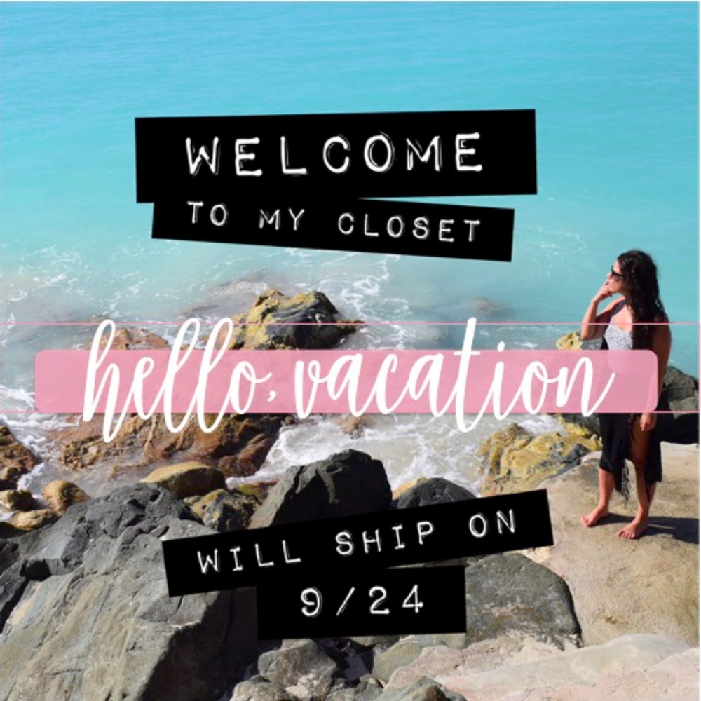 On Vacation from 9/20-9/23